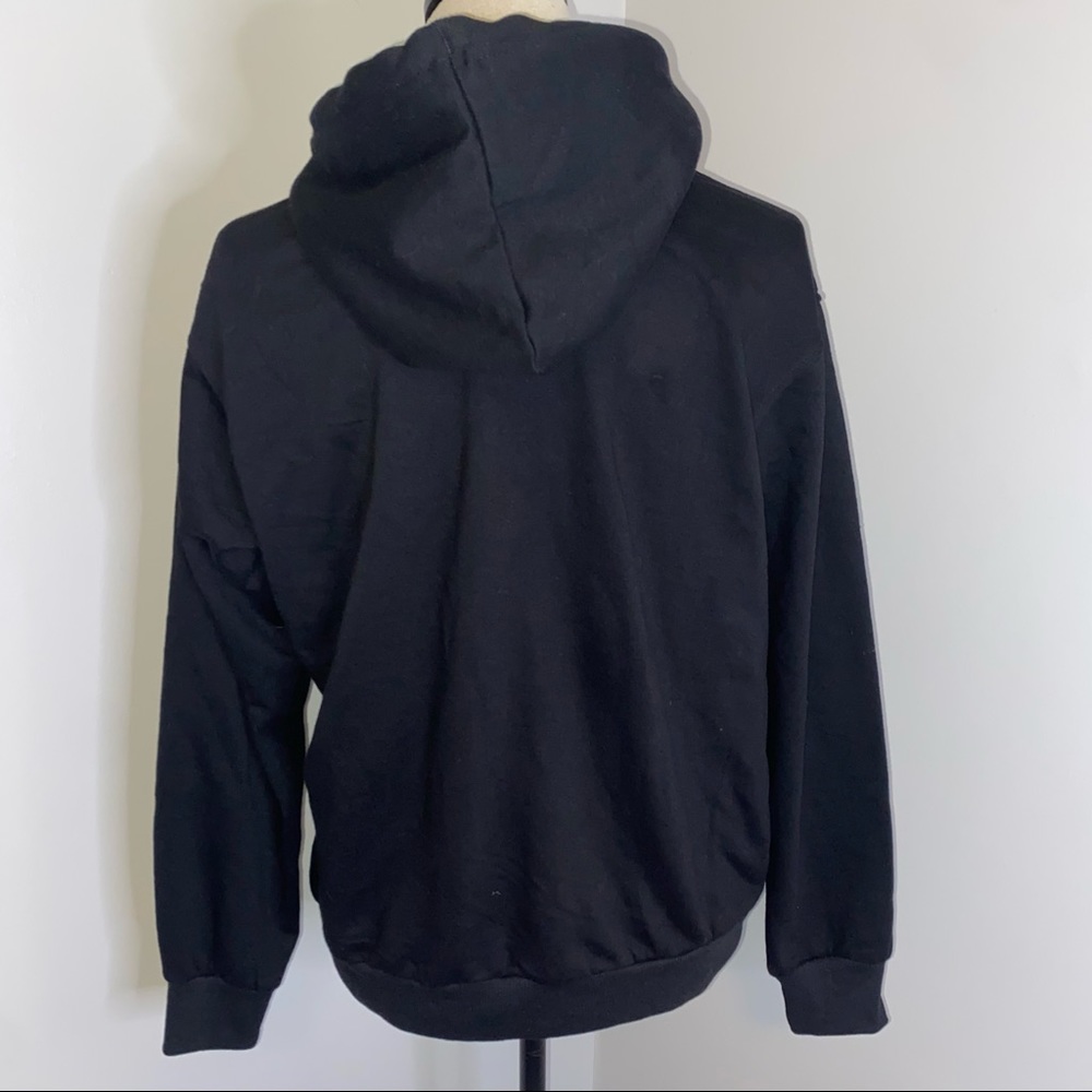 Brave Soul London NEW Clara black hoodie sweatshirt size Medium - Picture 3 of 9